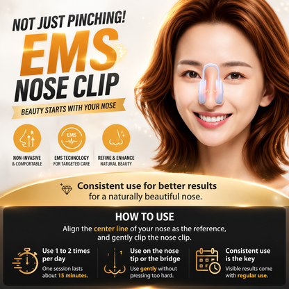 Nose EMS Trainer Japanese Technology – 6 Modes, 10 Intensity Levels