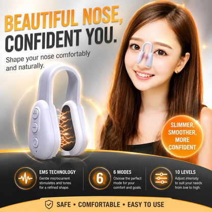 Nose EMS Trainer Japanese Technology – 6 Modes, 10 Intensity Levels