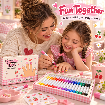Doodle Tips Kids Nail Art Pens