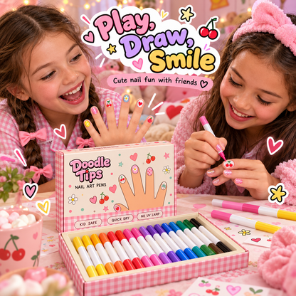 Doodle Tips Kids Nail Art Pens