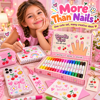 Doodle Tips Kids Nail Art Pens