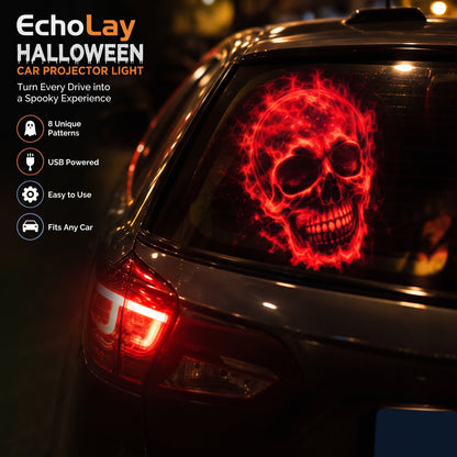 Halloween Car Window Projection Light