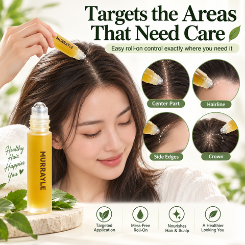 RootGlow Hair Oil Roller