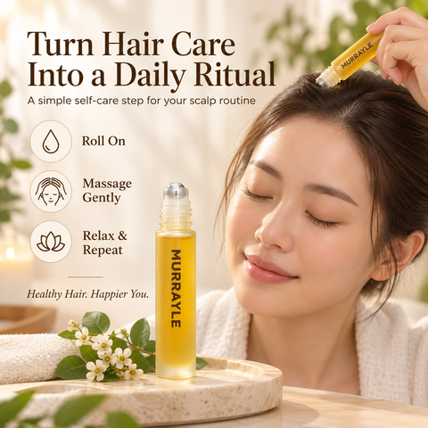 RootGlow Hair Oil Roller