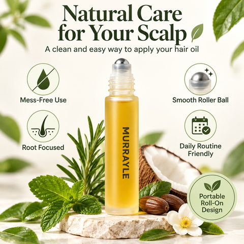 RootGlow Hair Oil Roller