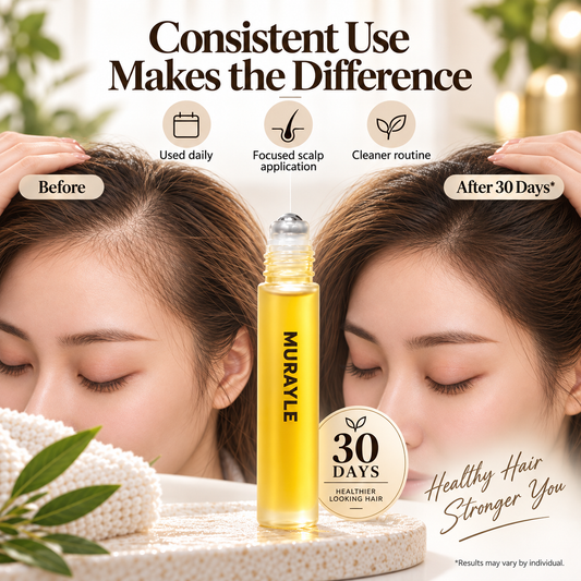 RootGlow Hair Oil Roller