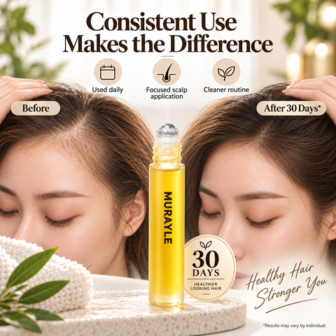 RootGlow Hair Oil Roller