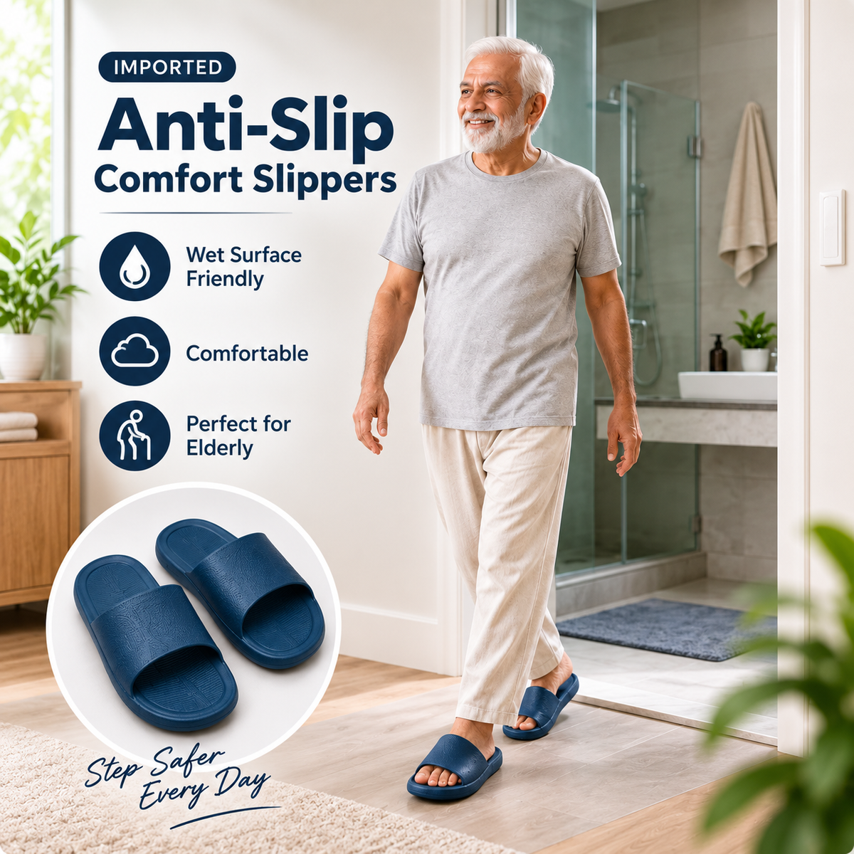 Imported Anti Slip Slippers