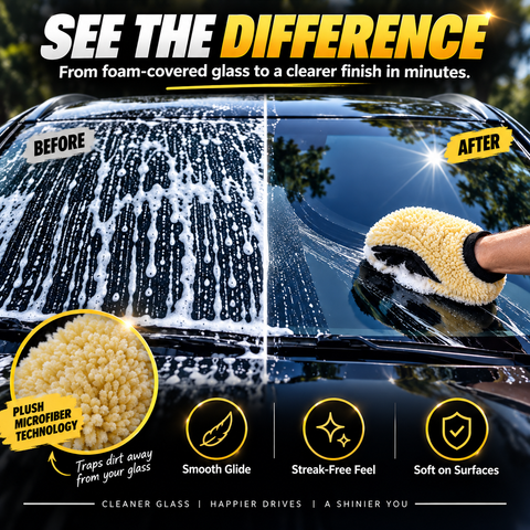 ProShine Microfiber Car Wash Mitt