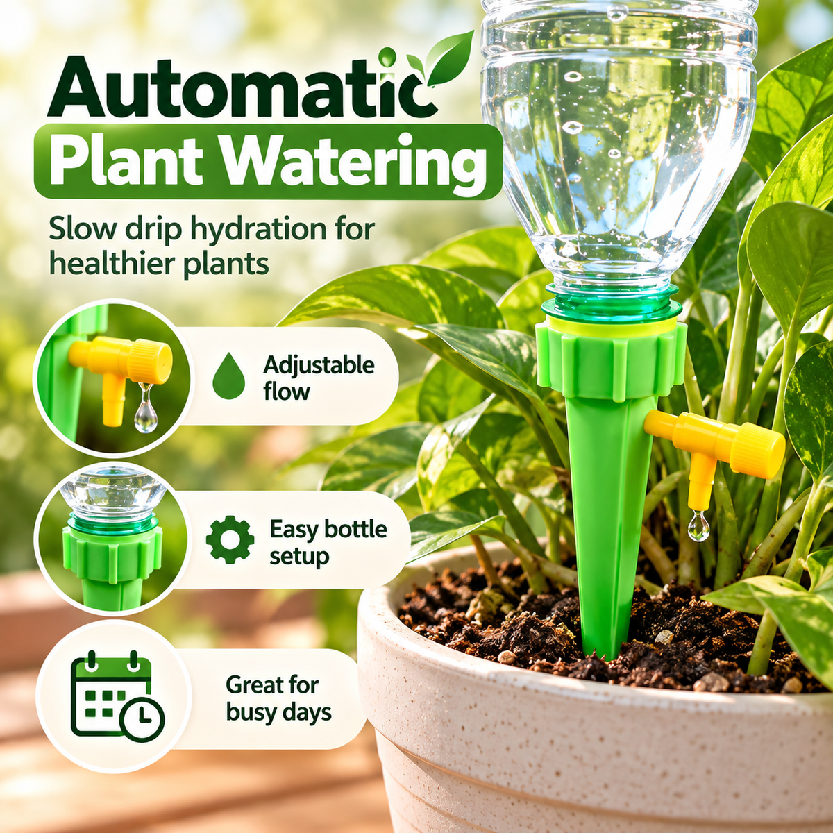 Automatic Plant Watering Spike