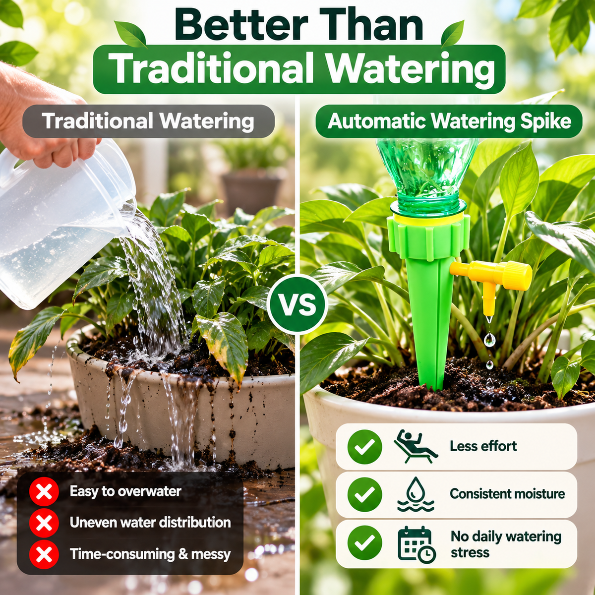 Automatic Plant Watering Spike