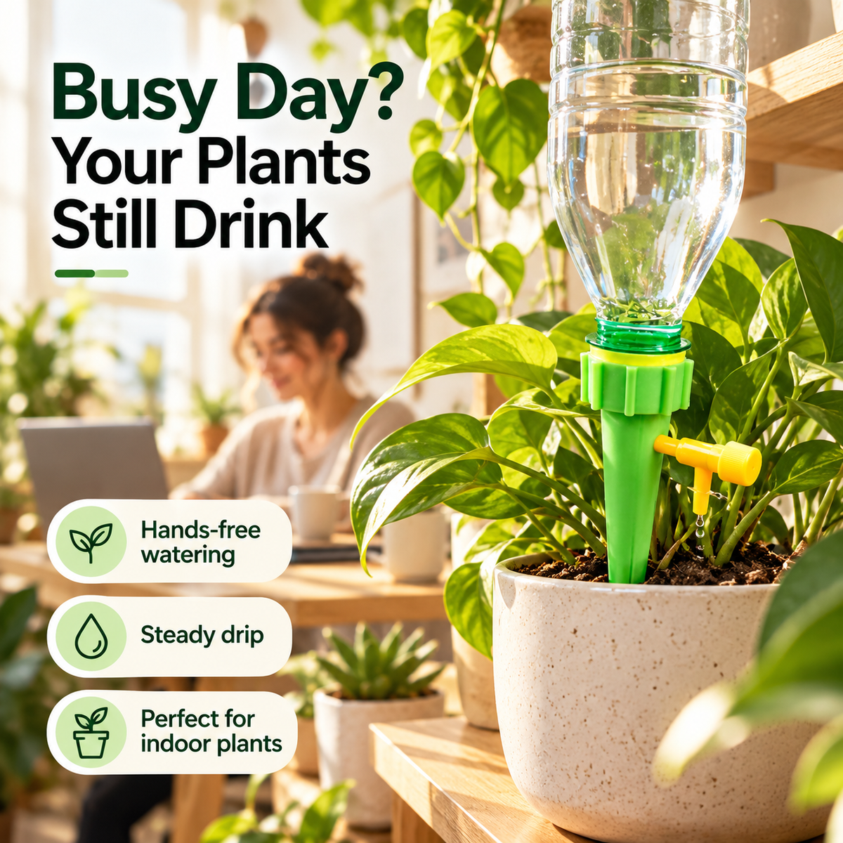 Automatic Plant Watering Spike