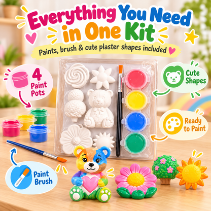 DIY Kids Painting &amp; Plaster Art Kit
