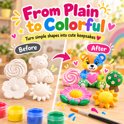 DIY Kids Painting &amp; Plaster Art Kit