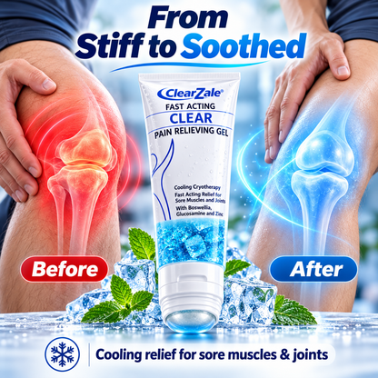 ClearZale Fast-Acting Cooling Pain Relief Roll-On Gel