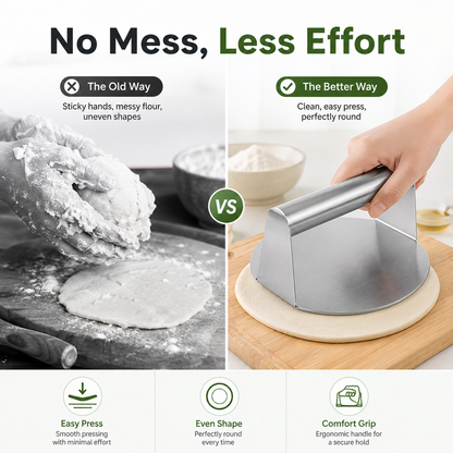 Multi-Purpose Stainless Steel Kitchen Press