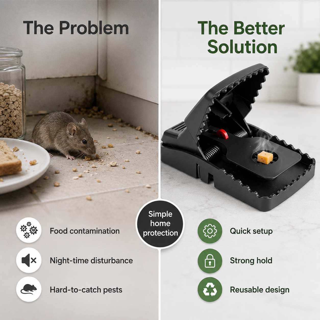 Mouse & Rat Trap (Reusable)
