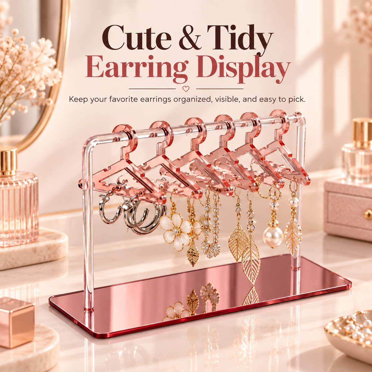 Mini Hanger Earring Organizer Stand