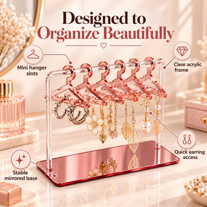 Mini Hanger Earring Organizer Stand