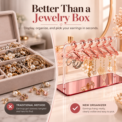 Mini Hanger Earring Organizer Stand