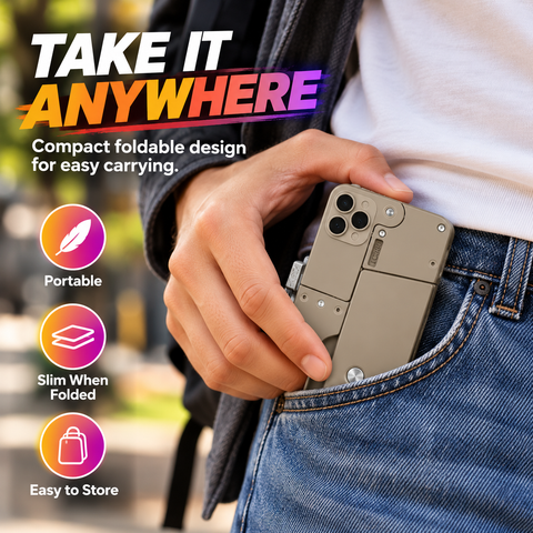 iPhone Folding Gun Soft Bullet Toy