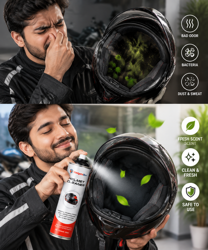 Helmet Cleaner Spray – Deep Clean & Fresh Ride 🏍️ (Original)