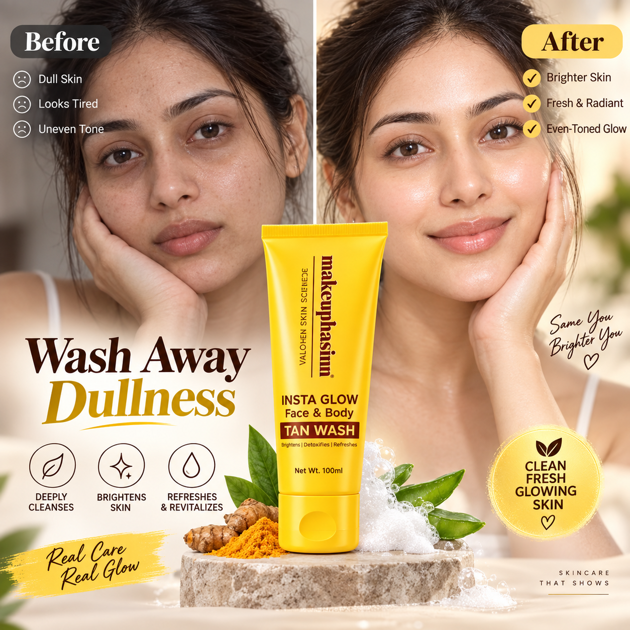 Insta Glow Brightening Tan Wash