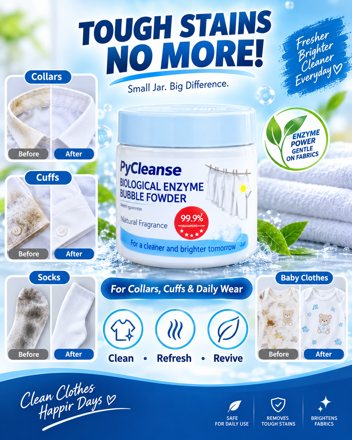 PyCleanse Deep Clean Bubble Powder