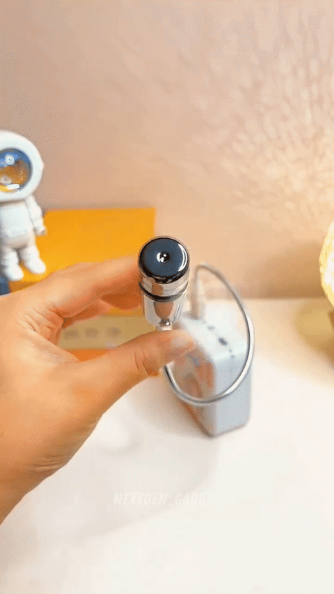 USB Clock Fan with Real Time Clock and Temperature