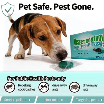 Professional Strong Mouse Control Bait - Fast Action Bait for Indoor/Outdoor Control