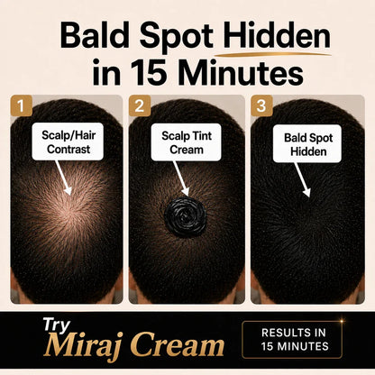 Instant Hair Densifying & Thickening Cream | 100% Natural & Safe