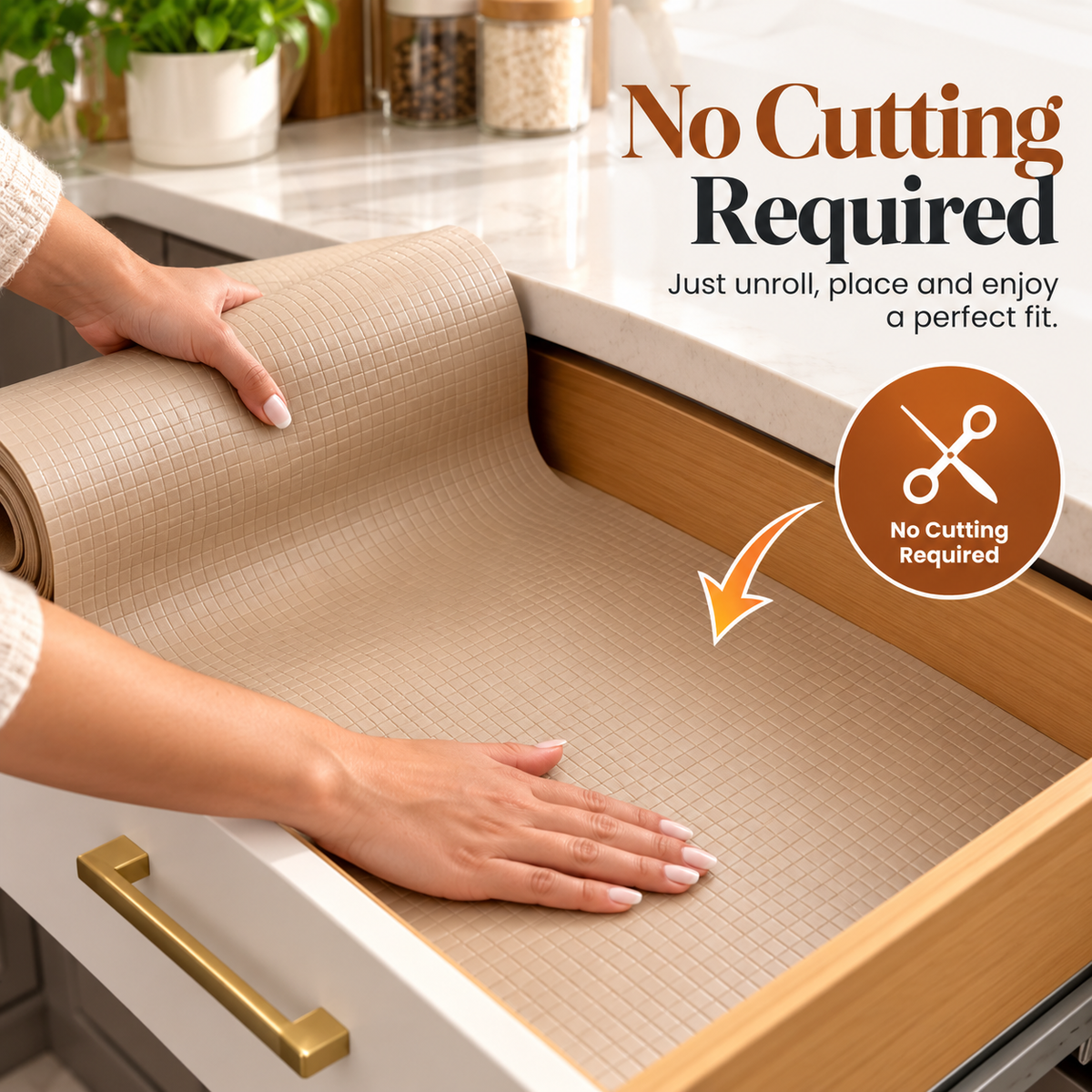 Easy-Tear Kitchen & Drawer Liner Roll