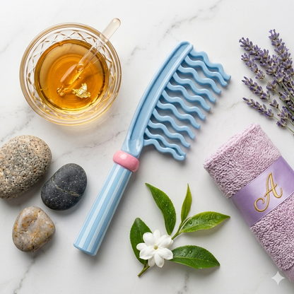 Ultra-Smooth Curly & Wavy Hair Comb