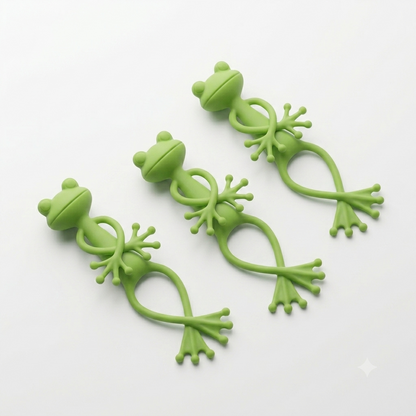 Cute Frog Plant Support Clip