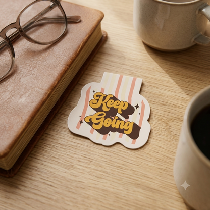 bee-themed magnetic bookmarks