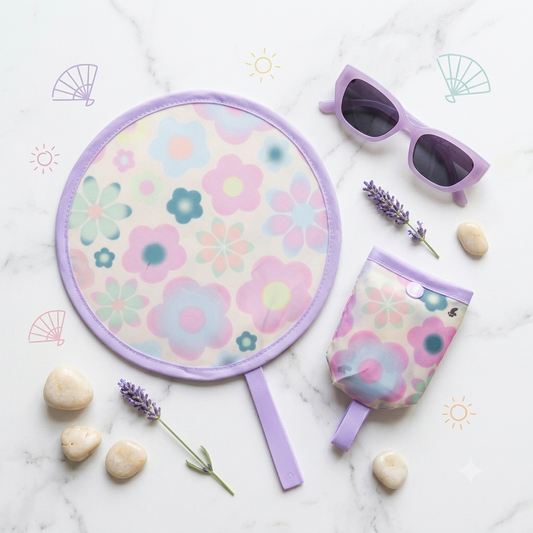 Premium Portable Pop-Up Folding Fan