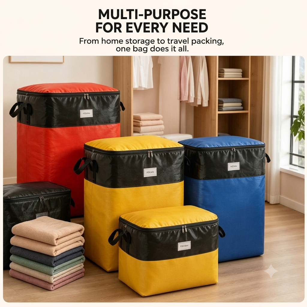 Multi-Purpose Extra Large Space Saving Storage Bag