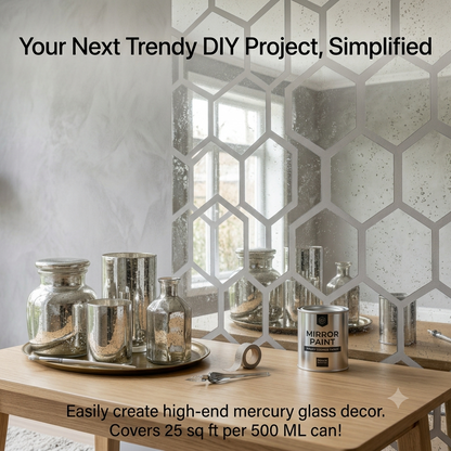 Silver Looking Mirror Paint ( China import )