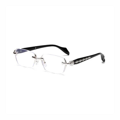 Astra Unisex Rimless UV Shield glasses