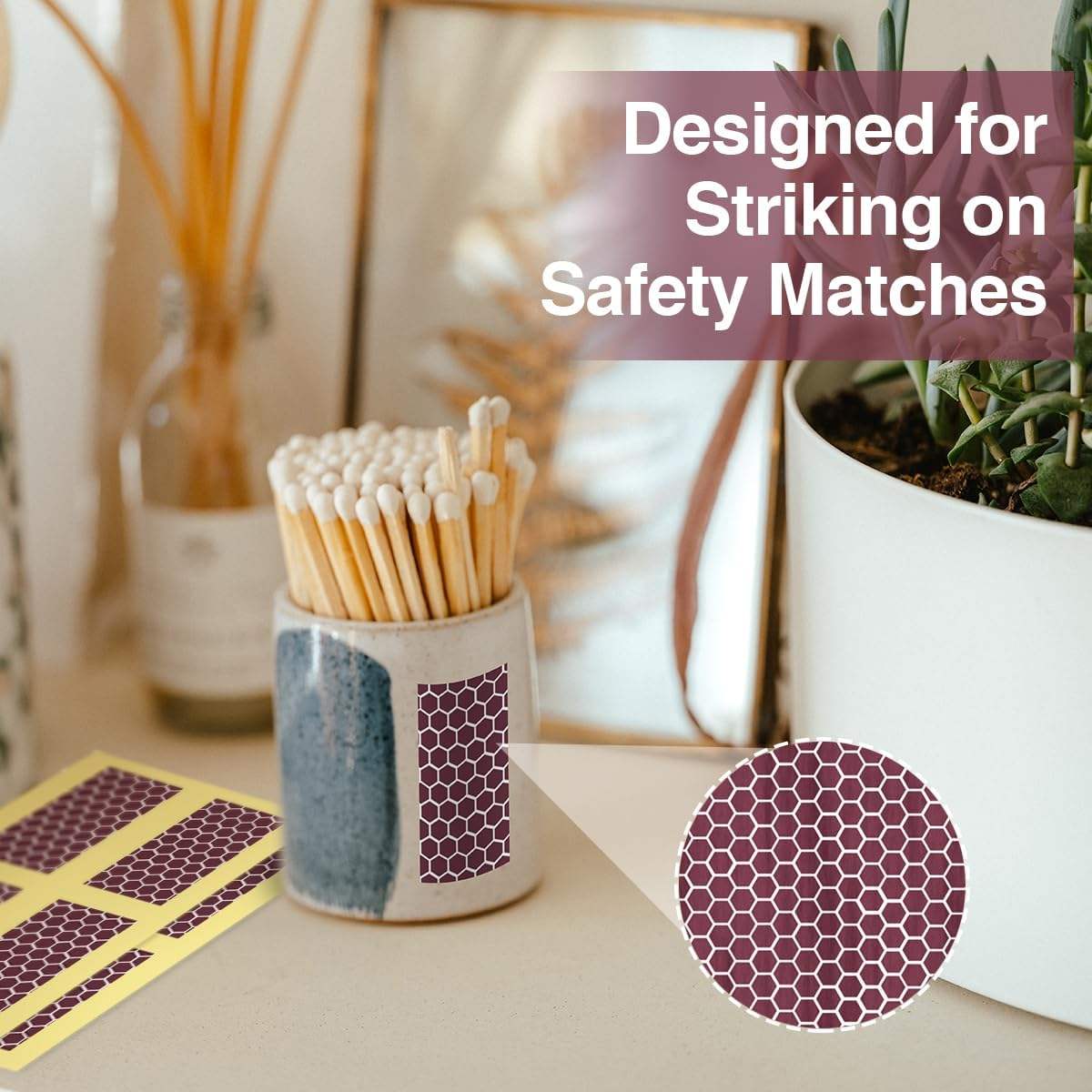 Easy Strike Match Stickers