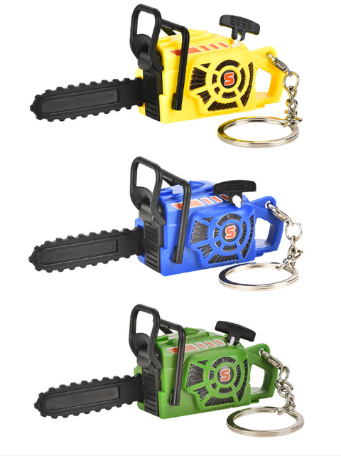 Mini Chainsaw Keychain