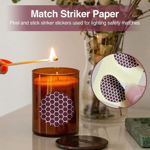 Easy Strike Match Stickers