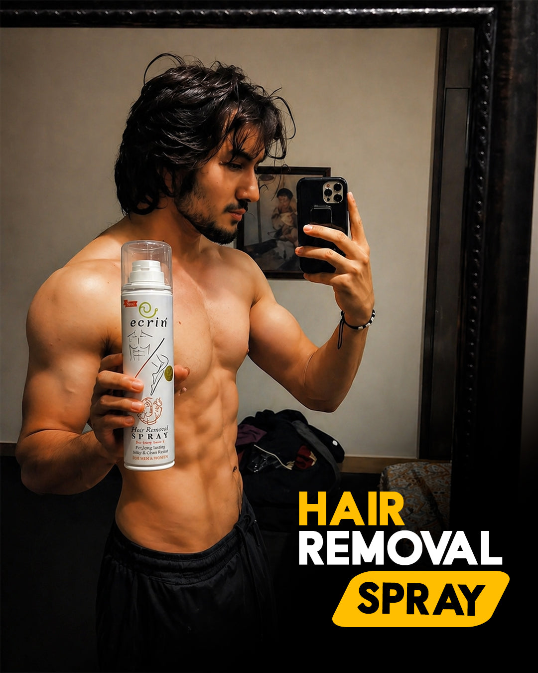 Hair Removal Foaming Spray (for men & women)