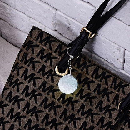 full moon keychain