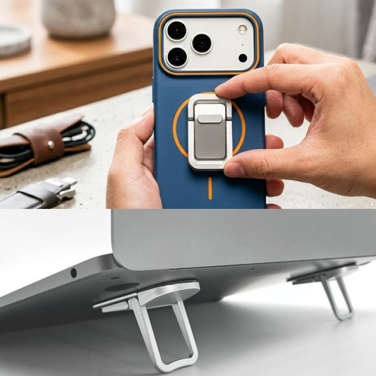 Portable Aluminium Laptop and Mobile Stand