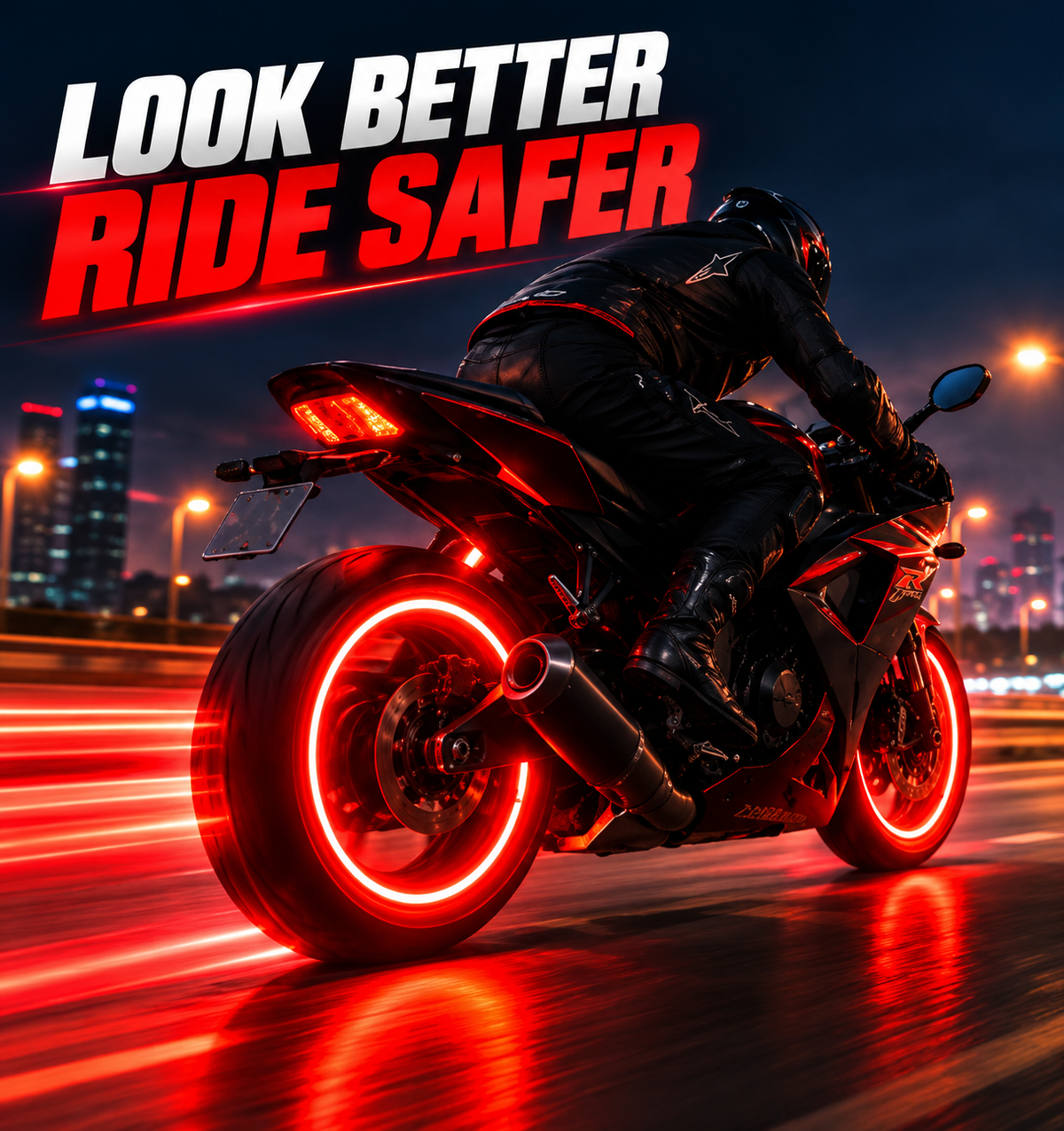 MotoGlow Motion LED Wheel Lights
