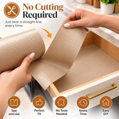 Easy-Tear Kitchen & Drawer Liner Roll