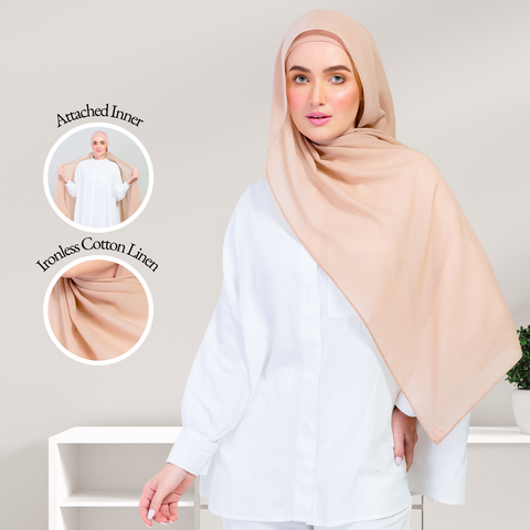 Magnetic Instant Ribbed Scarf