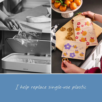 Eco-Friendly Reusable Food Storage Bags – Fresh, Fun & Customizable
