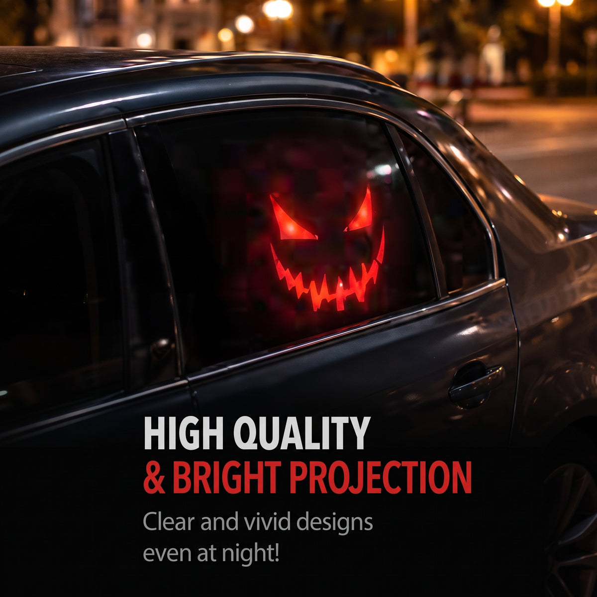 Halloween Car Window Projection Light